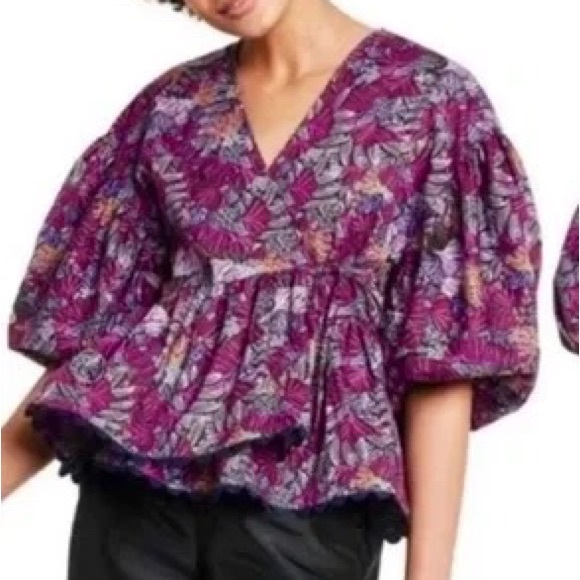 NEW PLUS SIZE Kika Vargas Blouse - Picture 1 of 2
